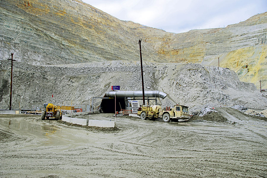 Bingham Canyon Copper Mine, West Jordan: Expansion to Underground Mining with DSI Products for Ground Support Bingham Canyon Copper Mine, West Jordan: Expansion to Underground Mining with DSI Products for Ground Support