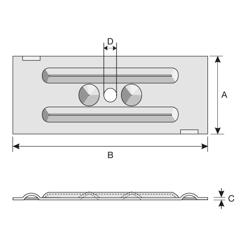 Low Profile Header Plate Low Profile Header Plate